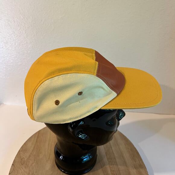 Storied Hats Sunrise Desert Yellow Color Block Unisex Recycled Materials Hat - Picture 9 of 10
